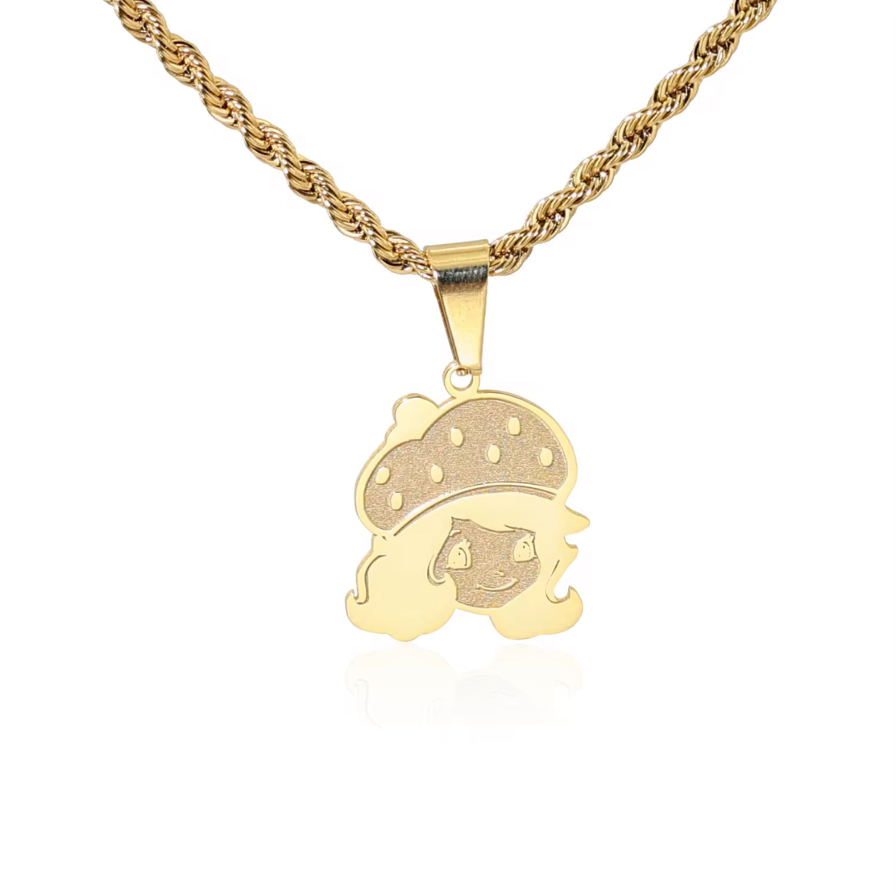 Strawberry pendant 18in