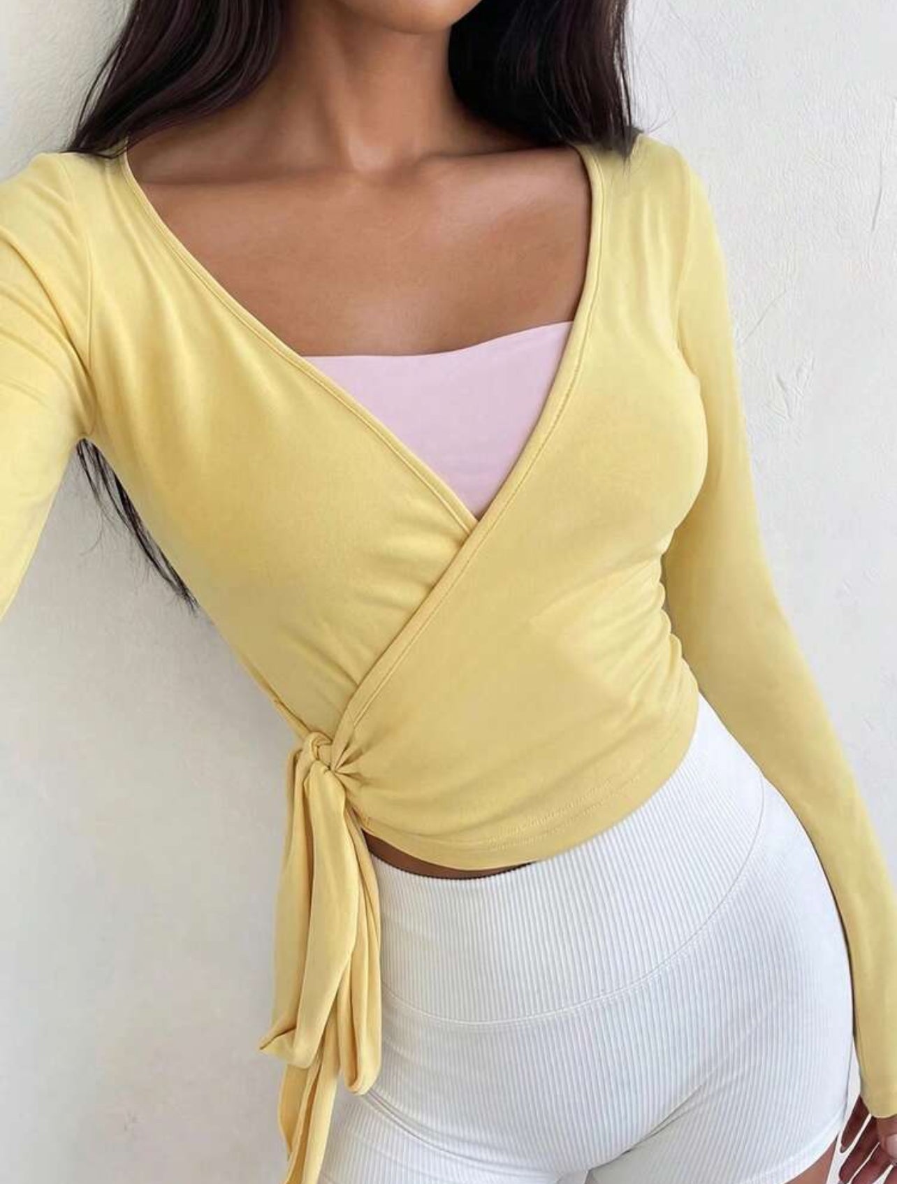 Soft wrap tie around