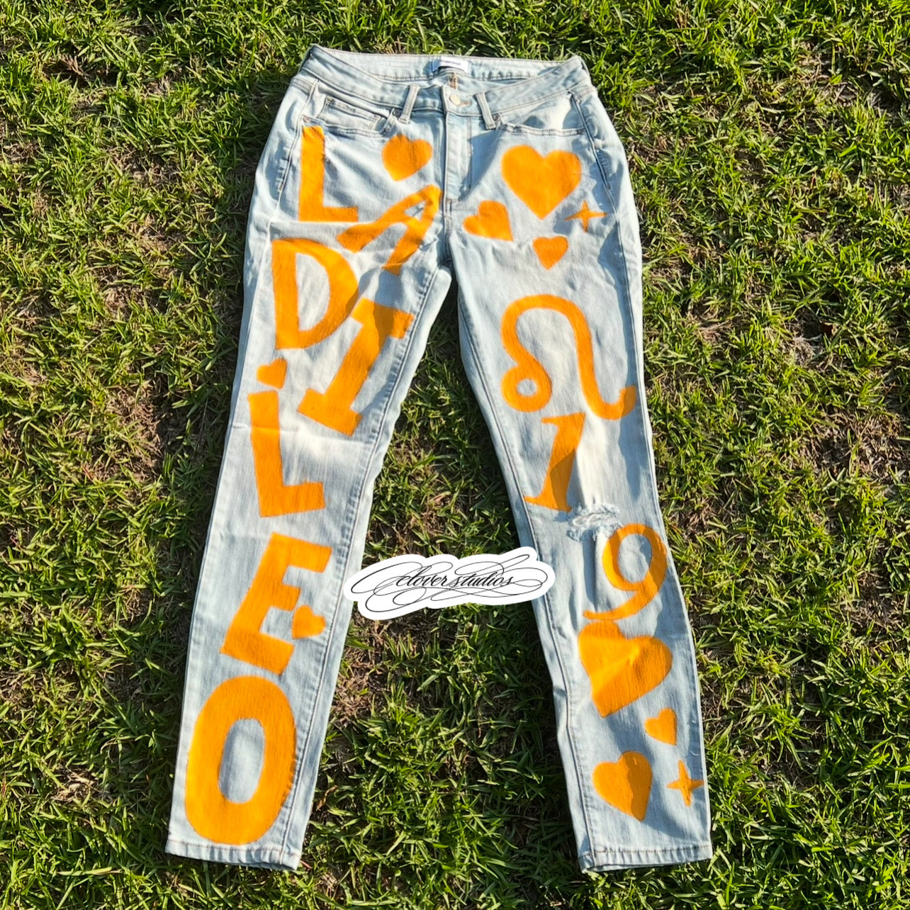 Custom painted pants/shorts