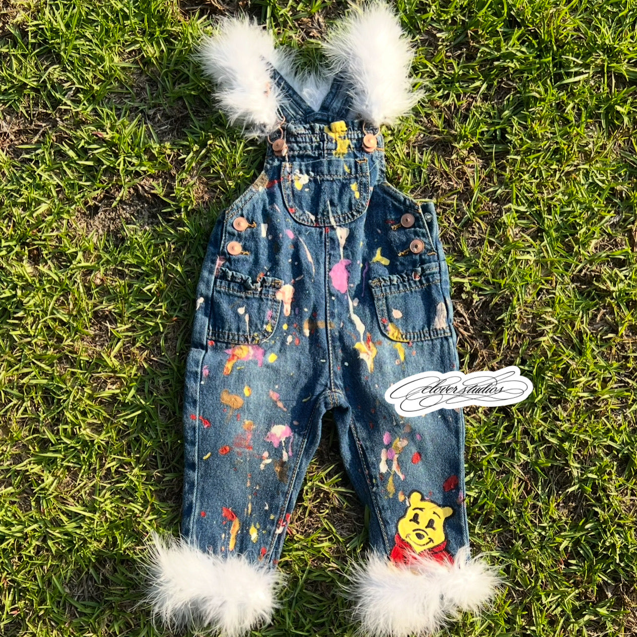 Kids custom painted outfits